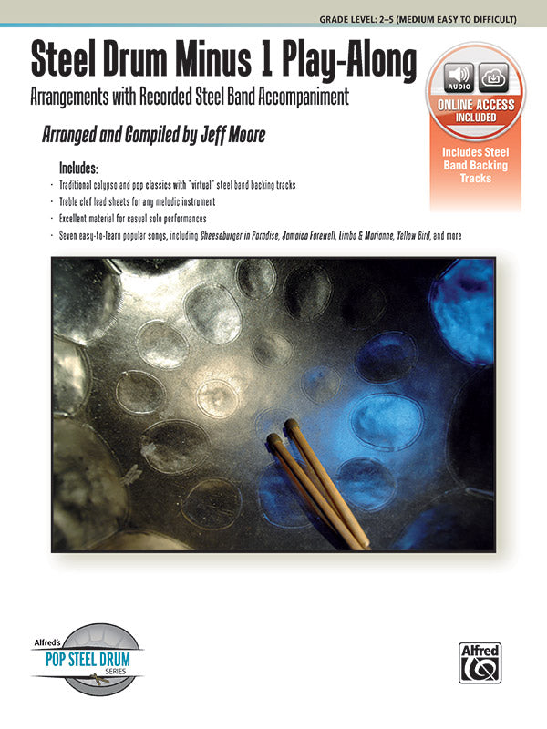 Steel Drum Minus 1 Play-Along: Arrangements with Recorded Steel Band Accompaniment Sheet Music Preview