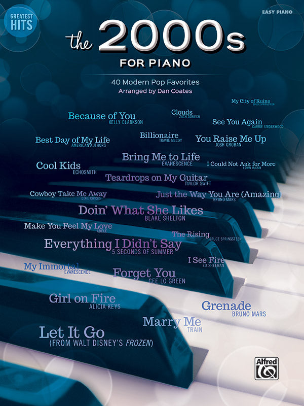 Greatest Hits: The 2000s for Piano Cover Image