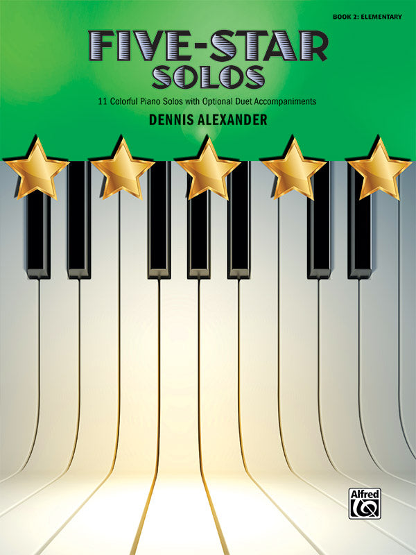Five-Star Solos, Book 2 Cover Image