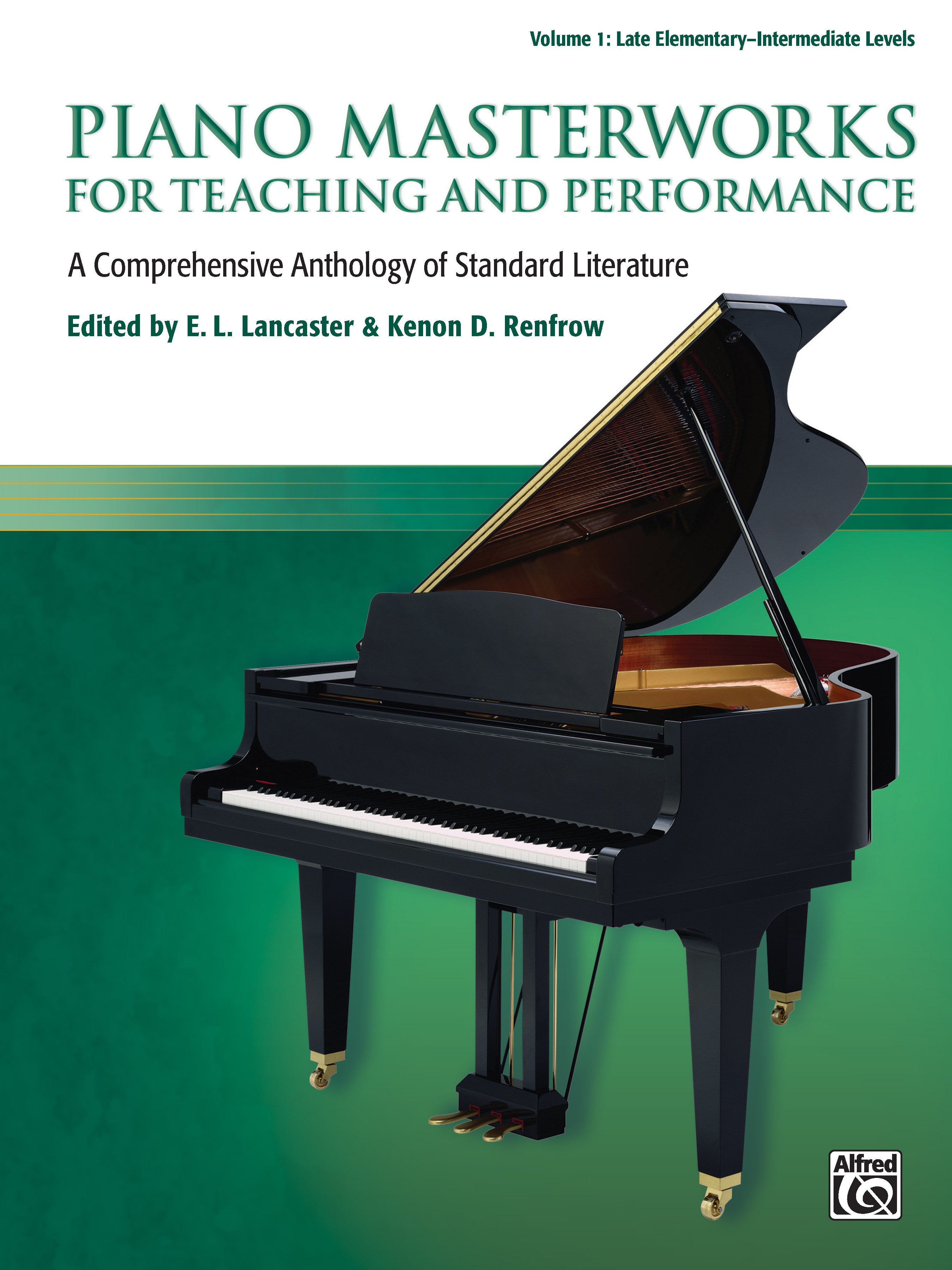 Piano Masterworks for Teaching and Performance, Volume 1 Cover Image