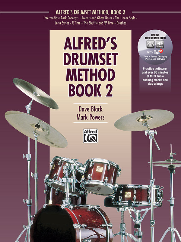 Alfred's Drumset Method, Book 2 Cover Image