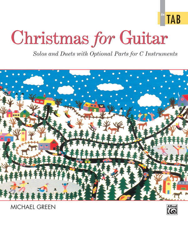 Christmas for Guitar: In TAB Cover Image
