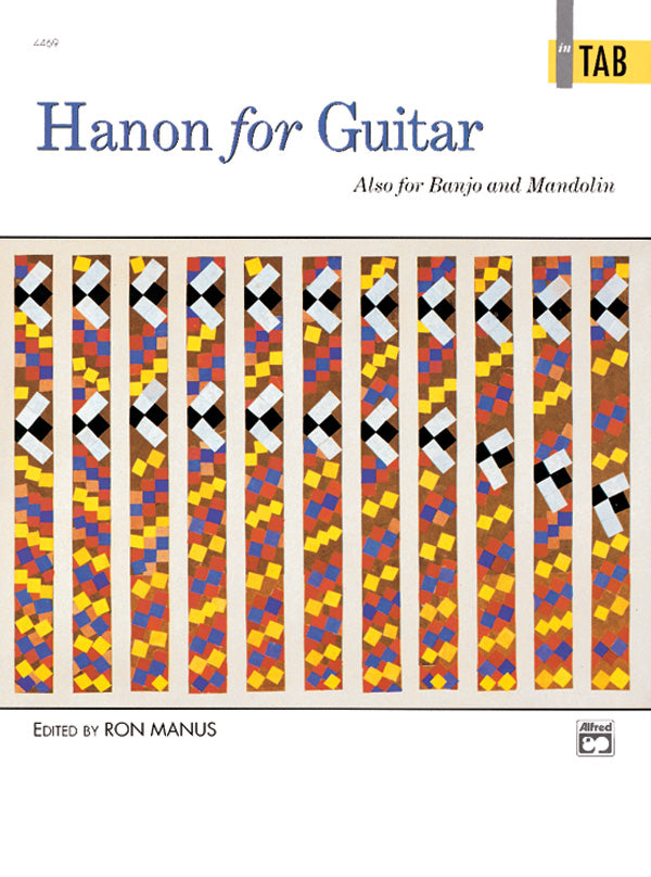 Hanon for Guitar: In TAB Cover Image