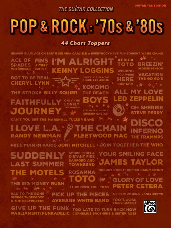 The Guitar Collection, Pop & Rock: '70s & '80s Cover Image