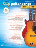 Alfred's Easy Guitar Songs: Rock and Pop Cover Image
