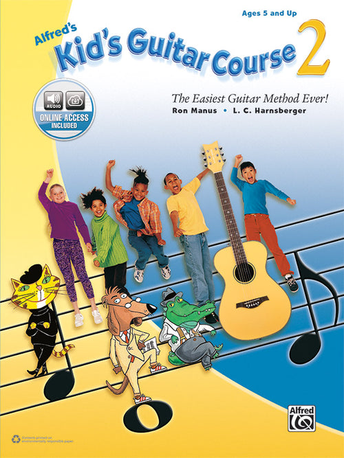 Alfred's Kid's Guitar Course 2 Cover Image
