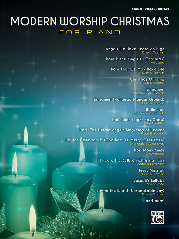 Modern Worship Christmas for Piano Cover Image