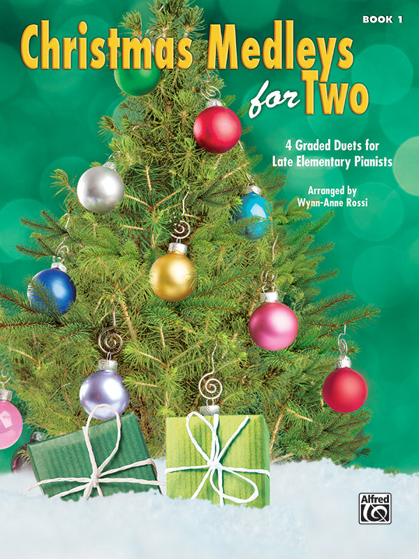 Christmas Medleys for Two, Book 1 Cover Image
