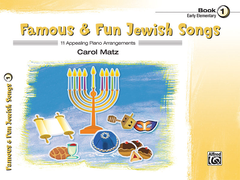 Famous & Fun Jewish Songs, Book 1 Cover Image