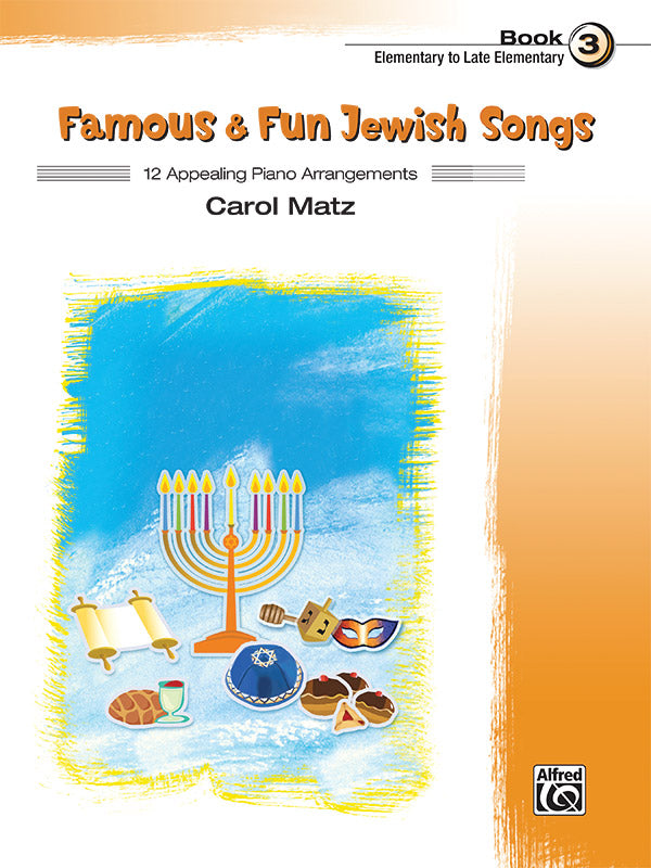 Famous & Fun Jewish Songs, Book 3 Cover Image