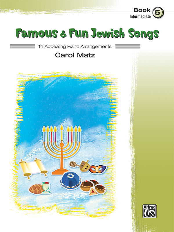 Famous & Fun Jewish Songs, Book 5 Cover Image