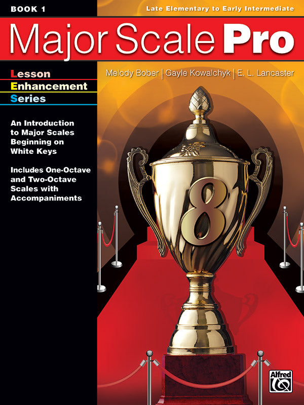 Major Scale Pro, Book 1: An Introduction to Major Scales Beginning on White Keys Sheet Music Preview
