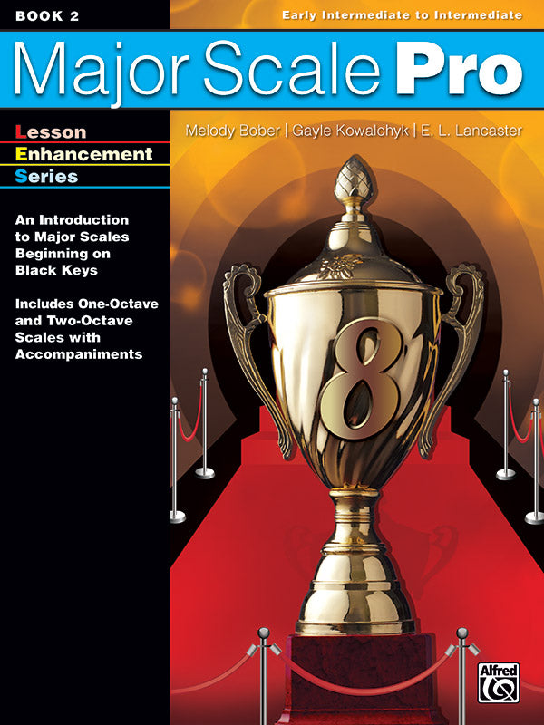 Major Scale Pro, Book 2: An Introduction to Major Scales Beginning on Black Keys Sheet Music Preview