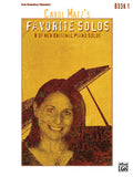 Carol Matz's Favorite Solos, Book 1 Cover Image