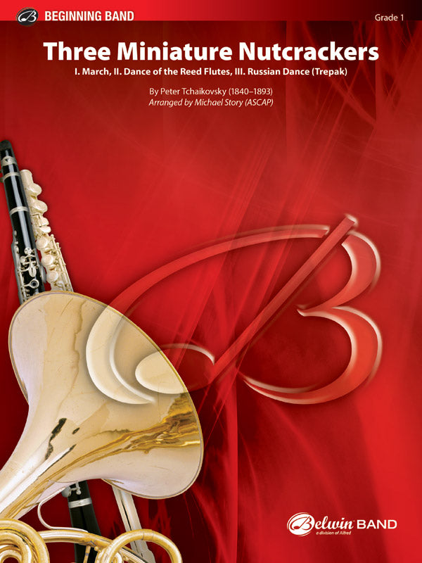 Three Miniature Nutcrackers: Oboe Sheet Music Preview