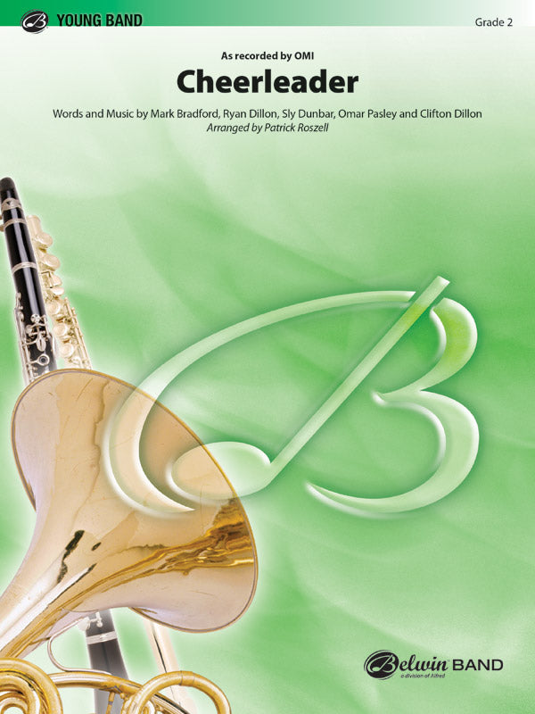 Cheerleader: 1st B-flat Clarinet Sheet Music Preview