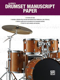 Alfred's Drumset Manuscript Paper Cover Image