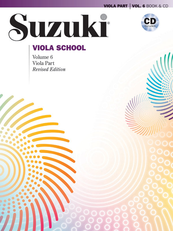 Suzuki Viola School, Volume 6 Cover Image