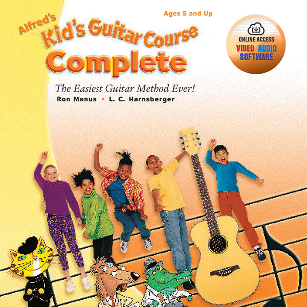 Alfred's Kid's Guitar Course Complete Cover Image