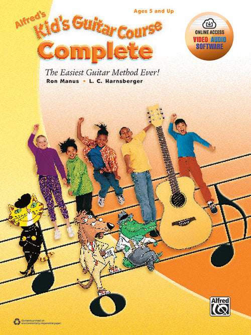 Alfred's Kid's Guitar Course Complete Cover Image