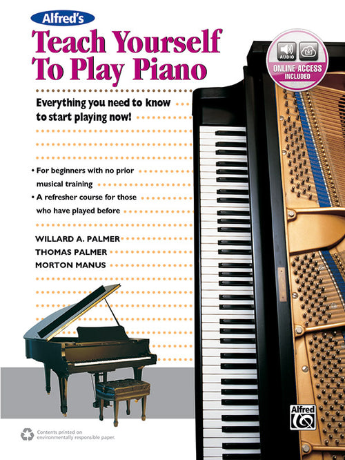 Alfred's Teach Yourself to Play Piano Cover Image