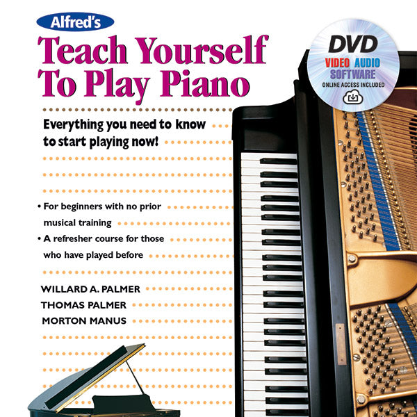 Alfred's Teach Yourself to Play Piano Cover Image