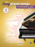 Alfred's Easy Piano Songs: Standards & Jazz Cover Image