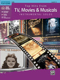 Top Hits from TV, Movies & Musicals Instrumental Solos for Strings Cover Image