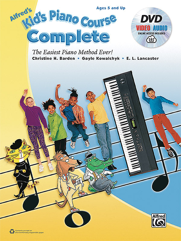 Alfred's Kid's Piano Course, Complete Cover Image