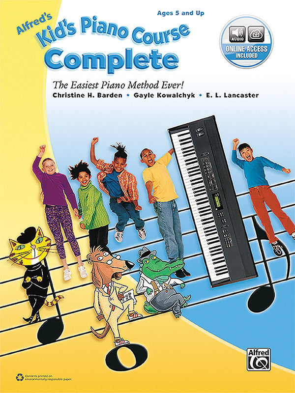 Alfred's Kid's Piano Course, Complete Cover Image