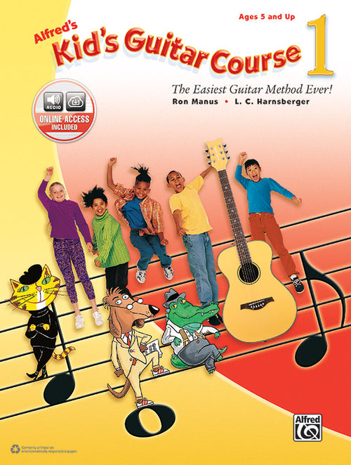 Alfred's Kid's Guitar Course 1 Cover Image