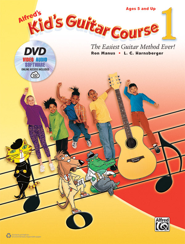 Alfred's Kid's Guitar Course 1 Cover Image