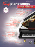 Alfred's Easy Piano Songs: Love & Romance Cover Image