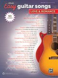 Alfred's Easy Guitar Songs: Love & Romance Cover Image