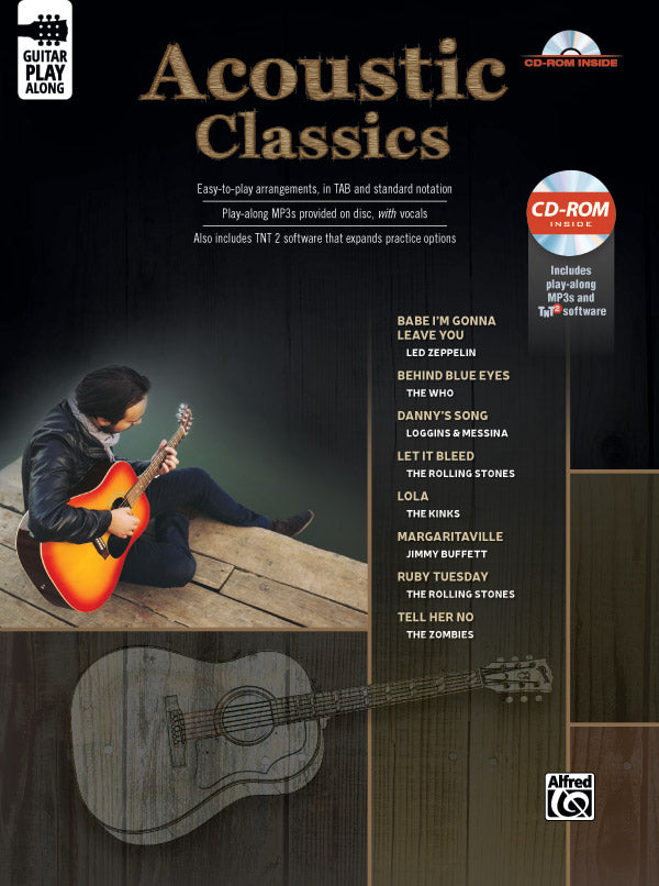 Acoustic Classics Guitar Play-Along Cover Image