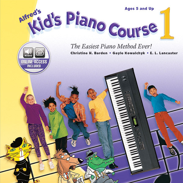 Alfred's Kid's Piano Course 1 Cover Image