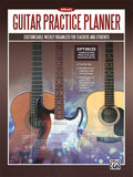 Alfred's Guitar Practice Planner Cover Image