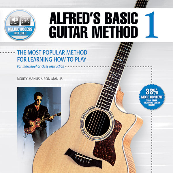 Alfred's Basic Guitar Method 1 (Third Edition) Cover Image