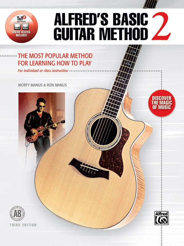 Alfred's Basic Guitar Method 2 (Third Edition) Cover Image