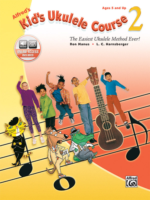 Alfred's Kid's Ukulele Course 2 Cover Image