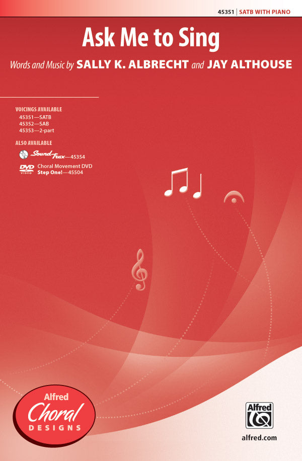 Ask Me to Sing Sheet Music Preview