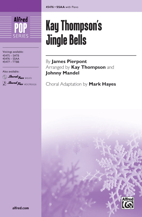 Kay Thompson's Jingle Bells Cover Image