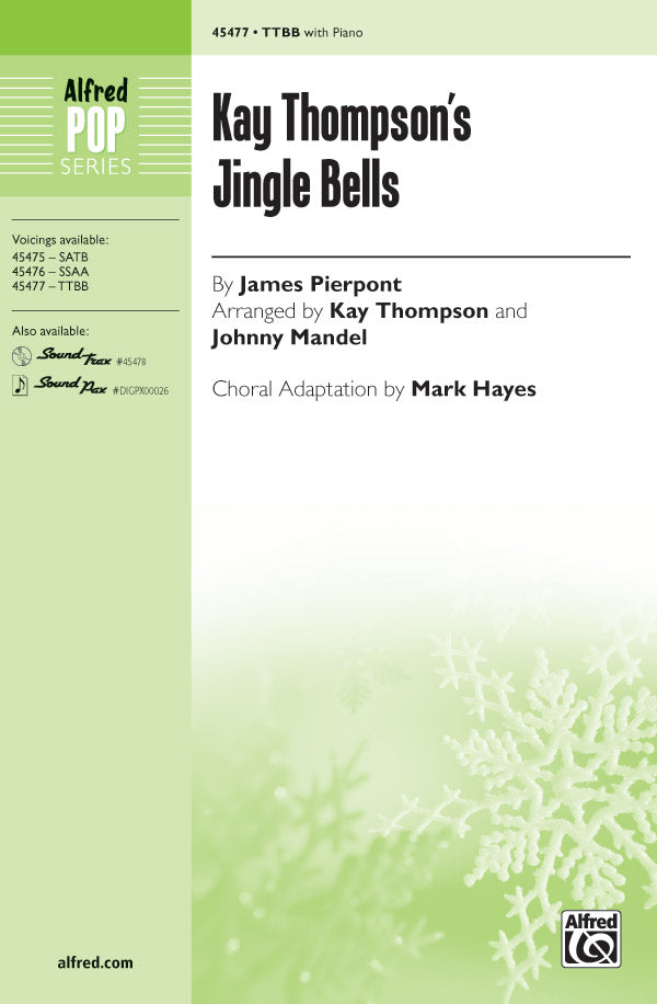 Kay Thompson's Jingle Bells Cover Image