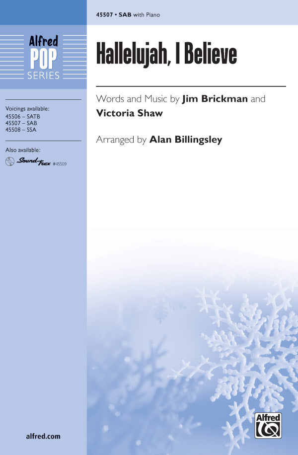 Hallelujah, I Believe Cover Image
