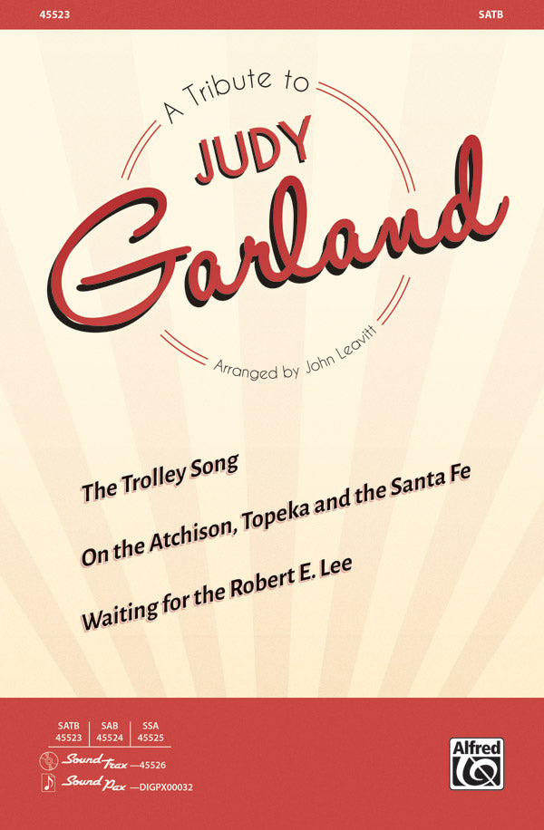 A Tribute to Judy Garland Sheet Music Preview