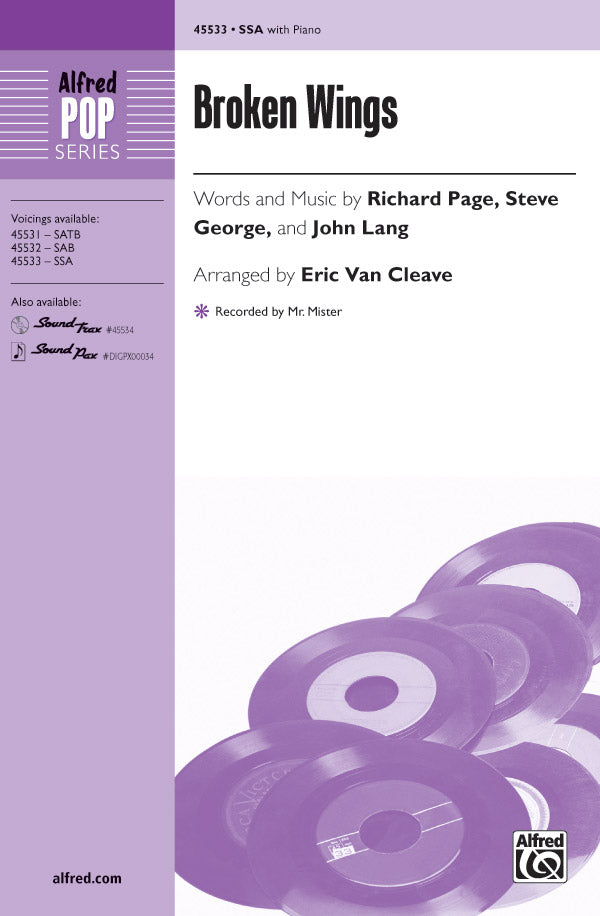 Broken Wings Sheet Music Preview