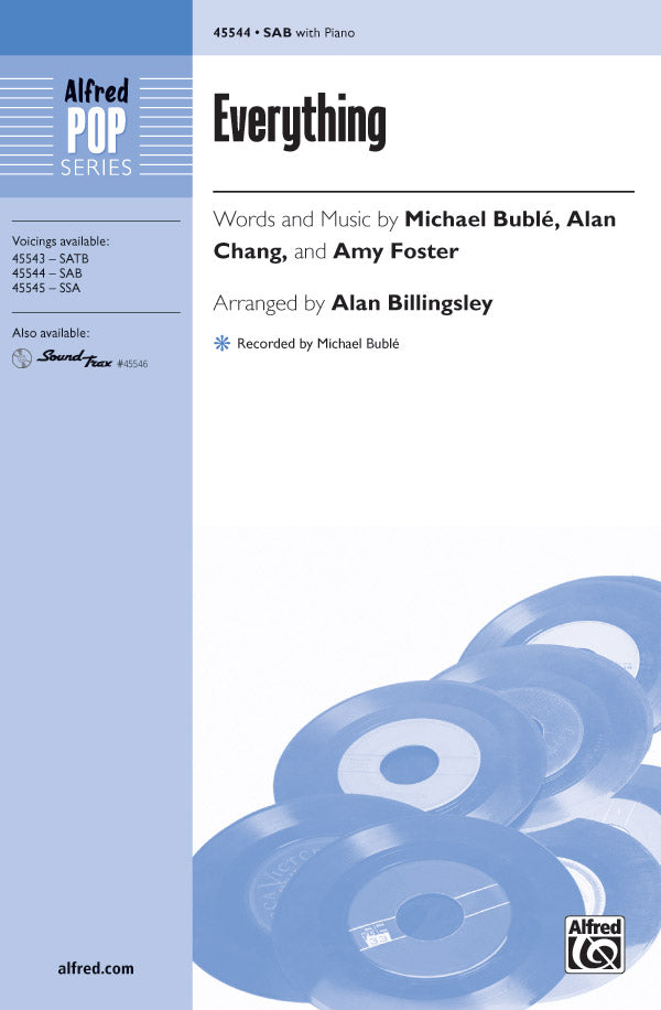 Everything Sheet Music Preview