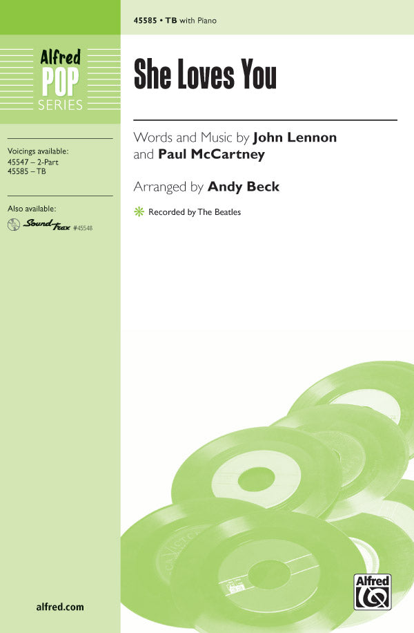 She Loves You Sheet Music Preview