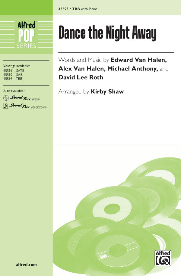 Dance the Night Away Sheet Music Preview