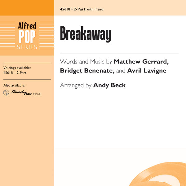 Breakaway Sheet Music Preview